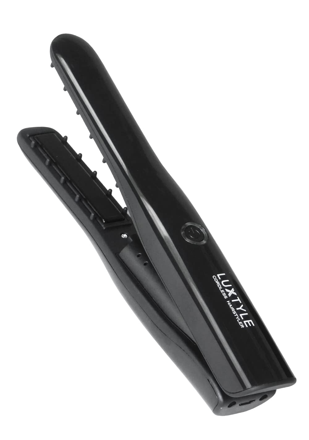 히어로 그린 LUXTYLE 배낭 스타일 무선 헤어 다리미 미니 컴팩트 장마 앞머리 USB 충전 180℃ 200℃ 2way 휴대용 경량 리튬 이온 배터리 USB 충전식 스트레이트 컬 심플 운반 아웃도어 해외 여행 비행기 인기 블랙 블랙