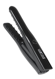히어로 그린 LUXTYLE 배낭 스타일 무선 헤어 다리미 미니 컴팩트 장마 앞머리 USB 충전 180℃ 200℃ 2way 휴대용 경량 리튬 이온 배터리 USB 충전식 스트레이트 컬 심플 운반 아웃도어 해외 여행 비행기 인기 블랙 블랙