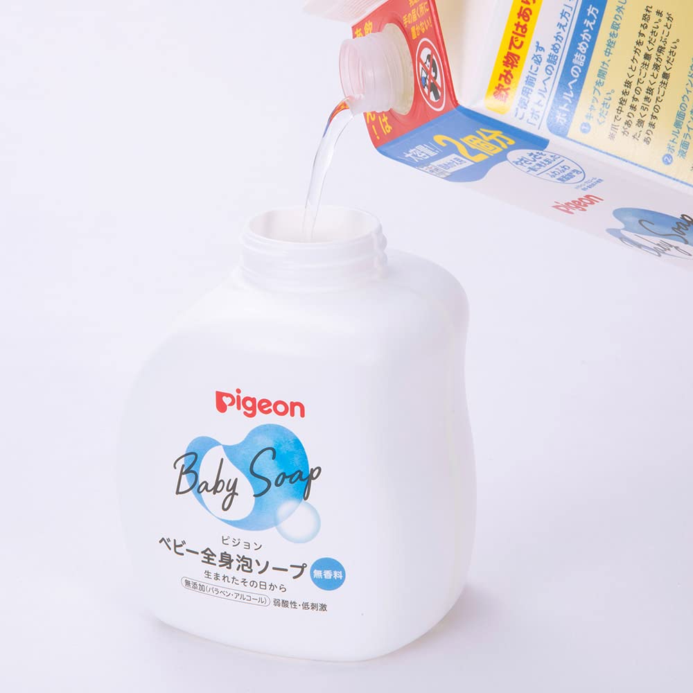 Pigeon Baby Full Body Foaming Soap Refill 2 times 800ml