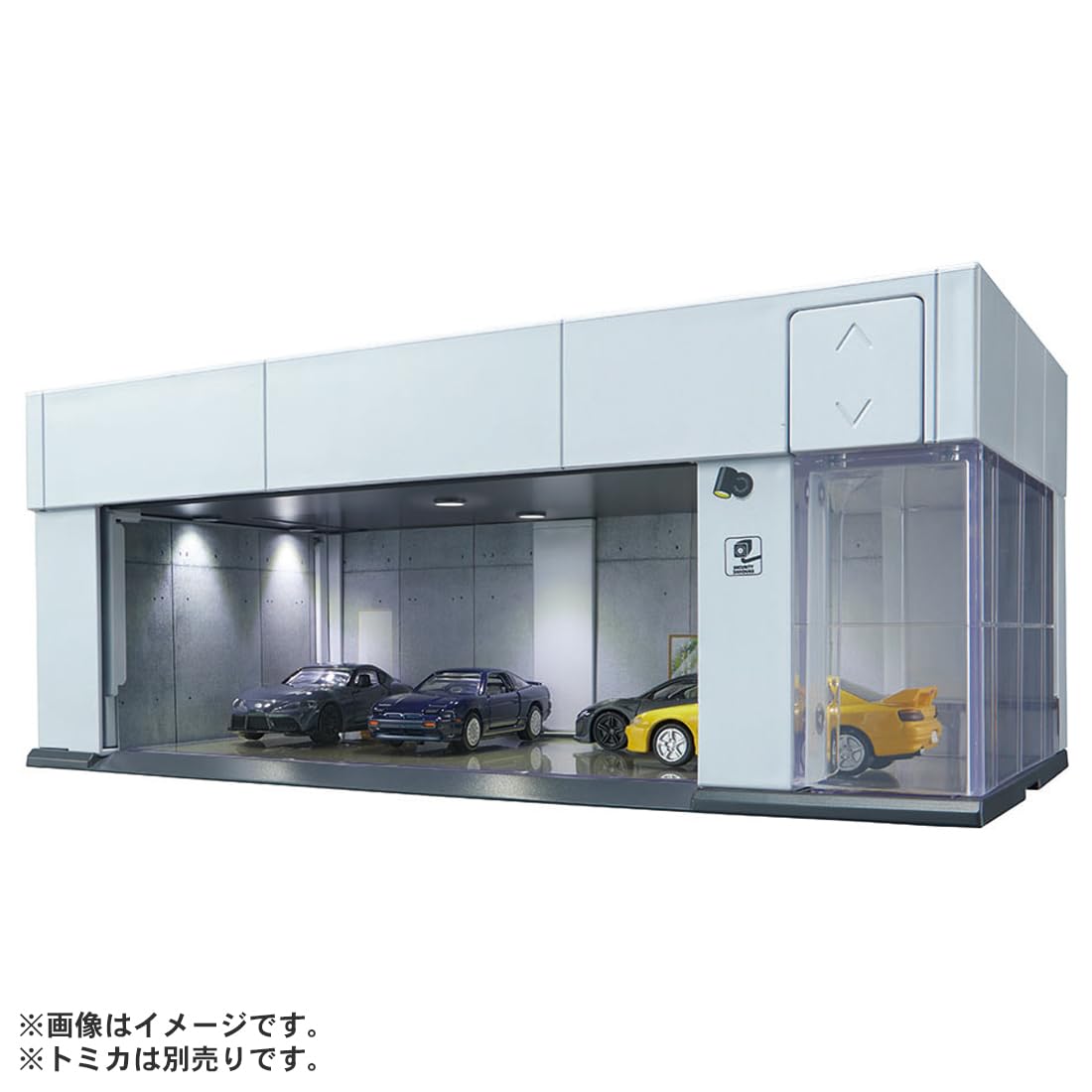 TAKARA TOMY Tomica Premium tomica GARAGE SILVER WHITE Standard Edition Mini Car Toy Ages 6+