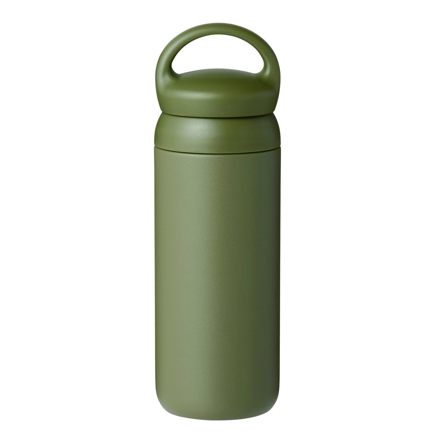KINTO (킨토) 데이 오프 텀블러 500ml 카키 진공 이중 구조 보온 보냉 효과 수통 21095