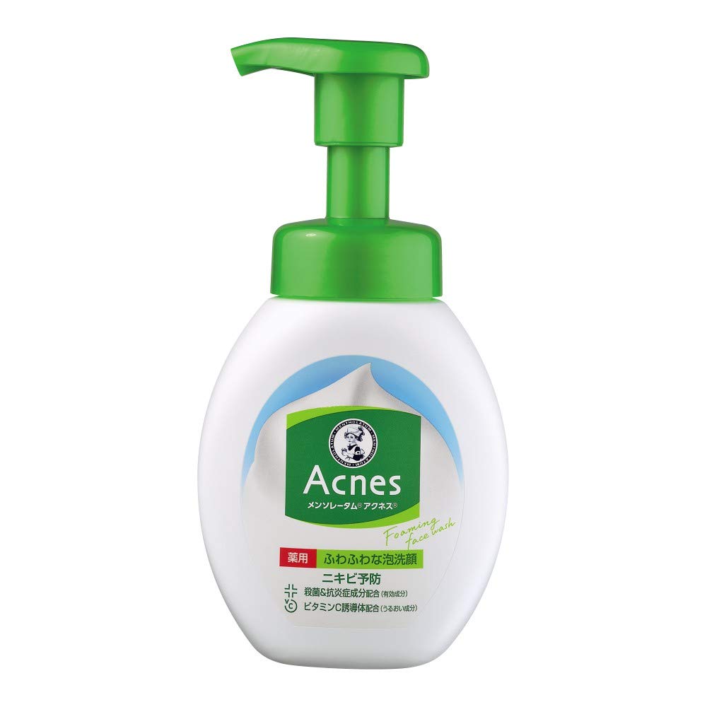 Acnes [Quasi-drug] Mentholatum Acnes Acne prevention medicated fluffy foam face wash 160mL