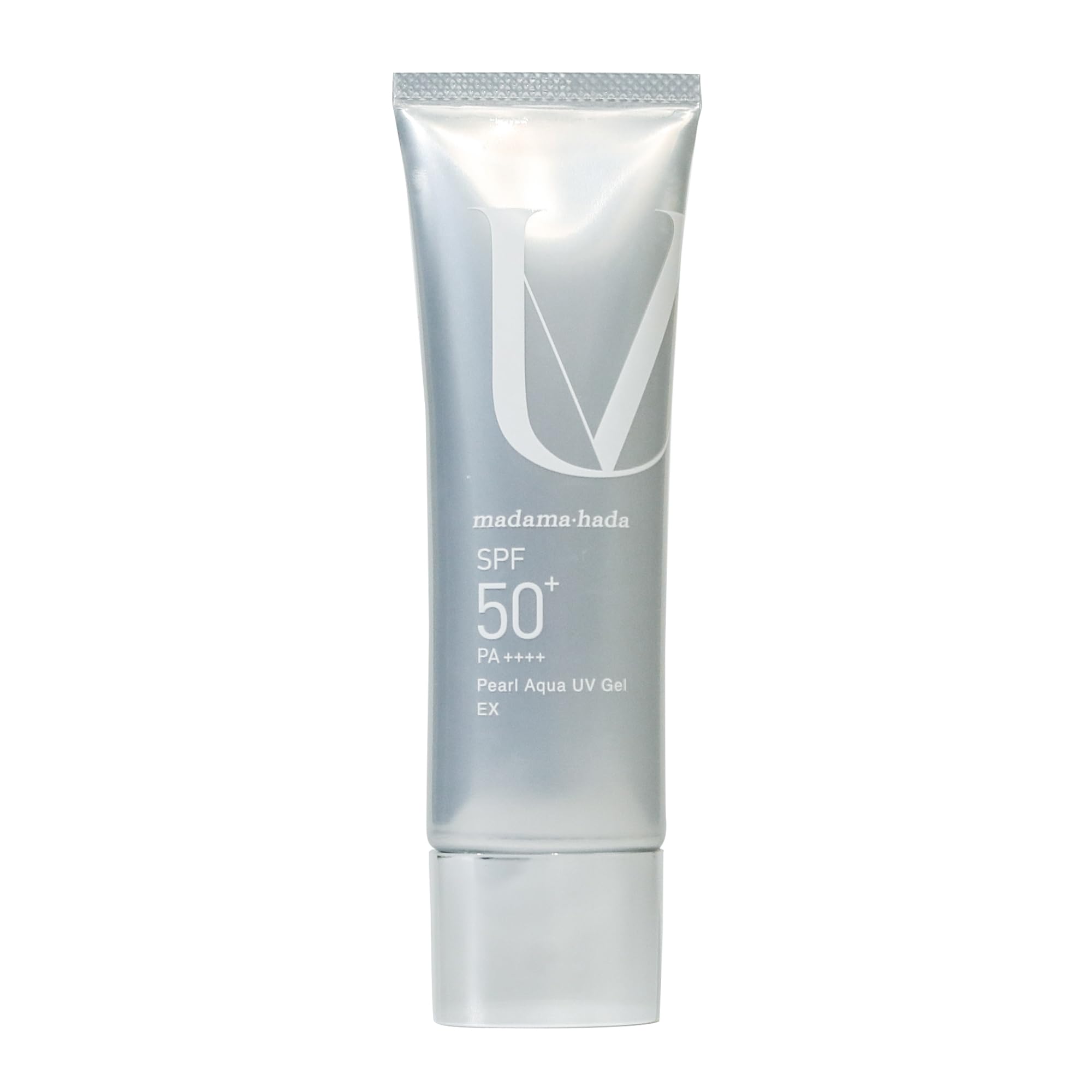 진주 피부 (madama · hada) 진주 아쿠아 UV 젤 EX 50g SPF + PA ++++ 내수성 화장 기초 UV 컷 자외선 차단제 미용액
