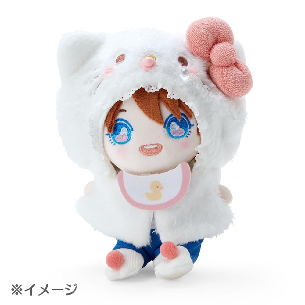 산리오 (SANRIO) 산리오 헬로 키티 봉제 장난감 의상 엔조이 아이돌 아기 키세 카에 용품 키티 hello kitty 14 × 13.3 × 3cm 캐릭터 SANRIO 183164