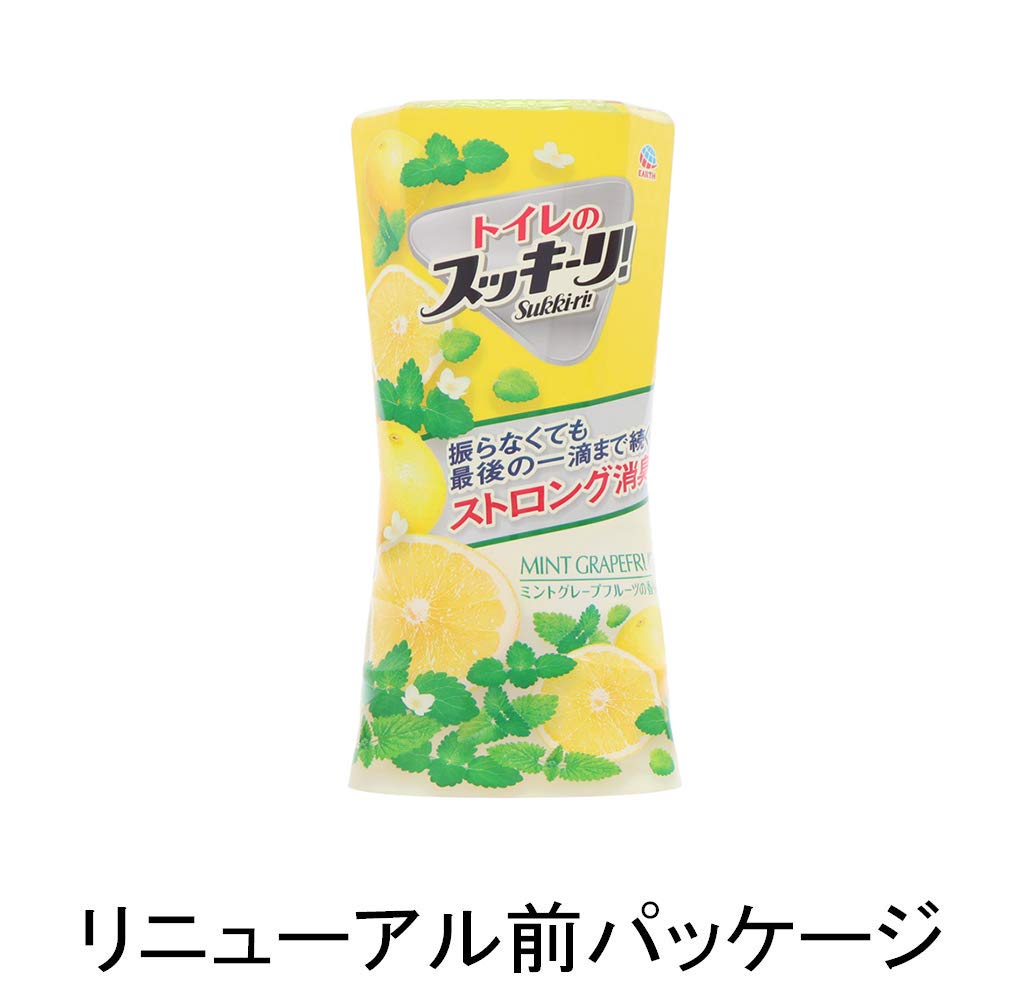 Sukki-ri! Deodorant air freshener mint grapefruit scent [for toilet 400ml]