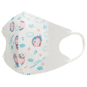 Skater 3-layer non-woven 3D mask for children and women 10 pieces Doraemon I'm Doraemon 12 x 10cm MSKS3-A
