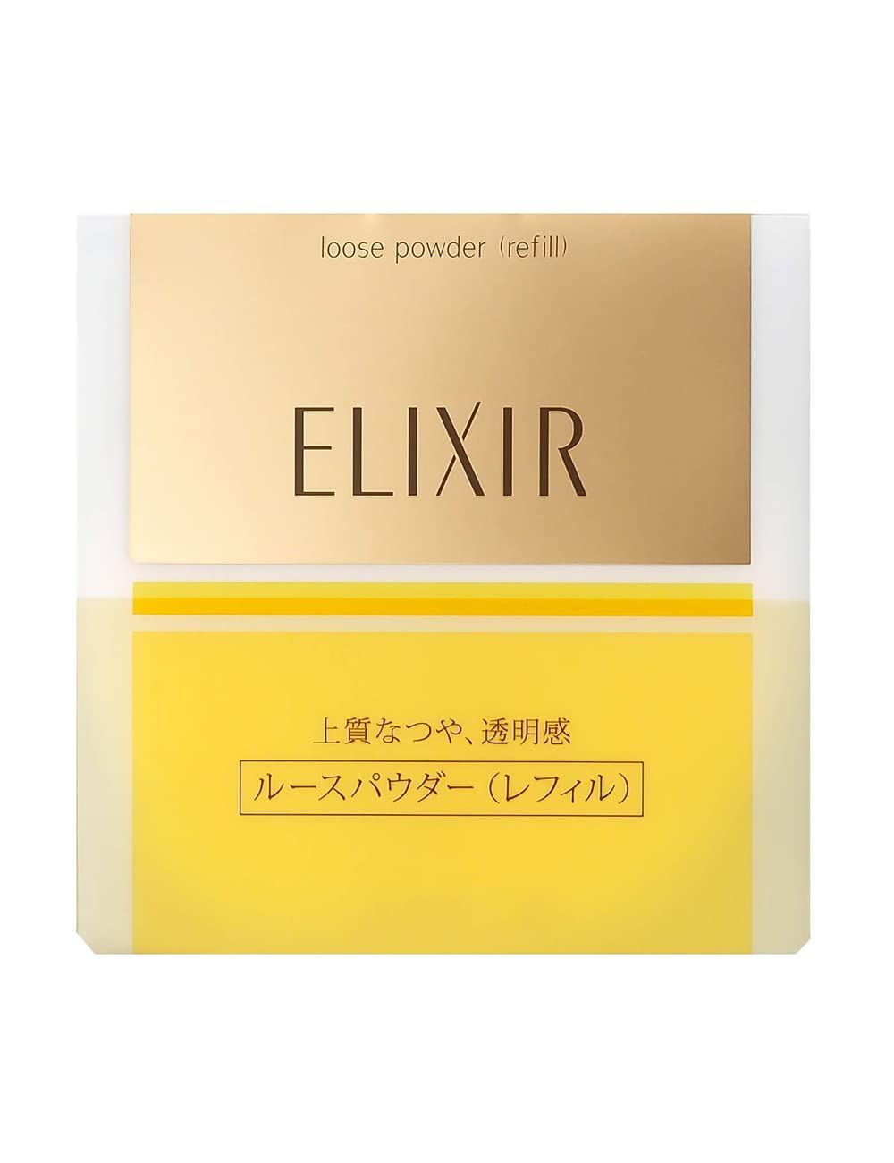 ELIXIR Loose Powder Clear 13g Refill Face Powder Transparent Shiny Powder Superiel