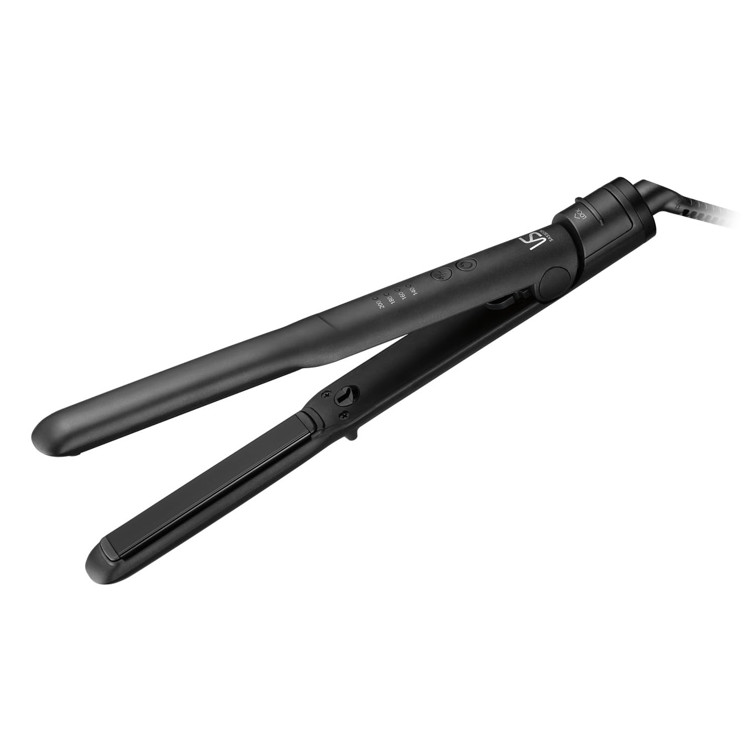 Vidal Sassoon Straight Hair Iron, Negative Ion, Compatible with Overseas, 4 Level Temperature Adjustment Plate, 15mm, Black, VSI-1026/KJ