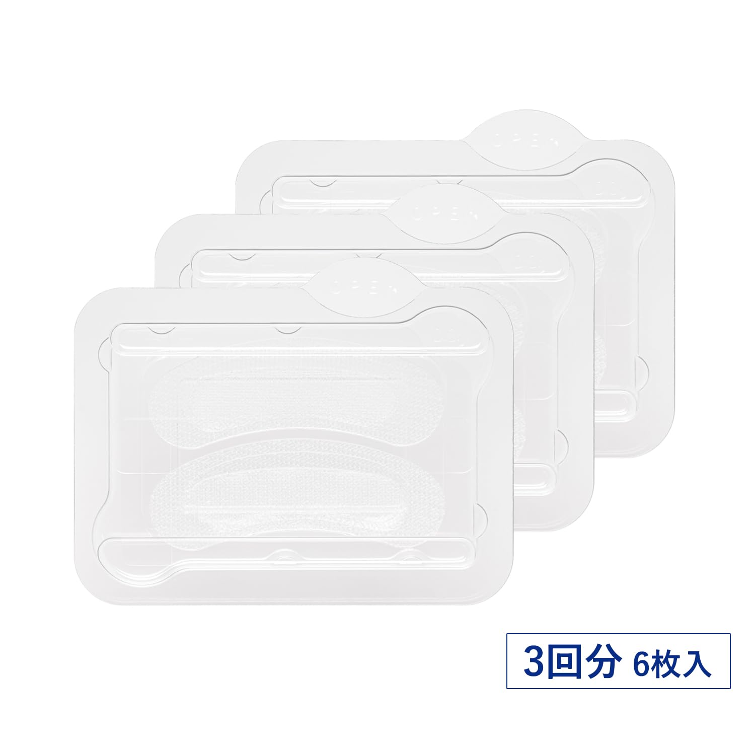 Clear Turn Hyalotune Micropatch 2000 Needle Patch Partial Face Pack (Eyes and Mouth) Hyaluronic Acid 2000shot Dark Circles Measures 3 times (6 pieces) KOSE