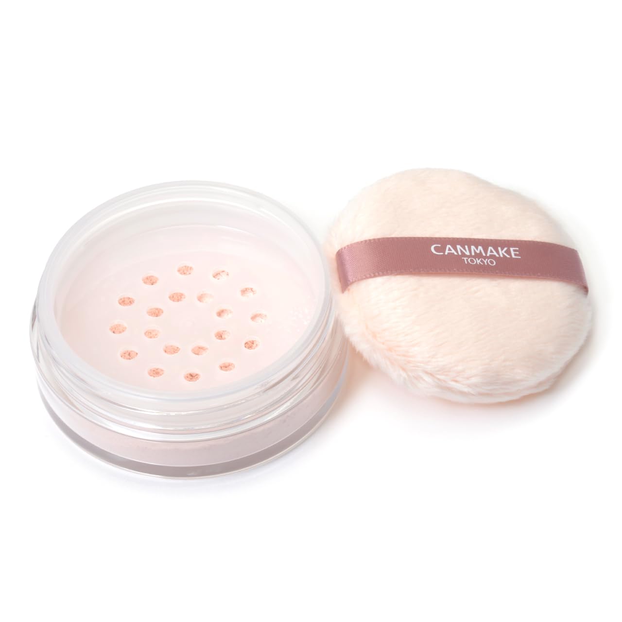 Canmake Silky Loose Moist Powder P01 Luster Pink 6.0g Loose Powder Moisturizing Soap Off Pearl Contains