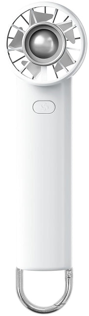 TRADE ONE Handy Fan, Handheld Fan, Portable Fan, Instant Cooling, Powerful, Quiet, Lightweight, Heat Stroke Prevention, USB Rechargeable, White 30804