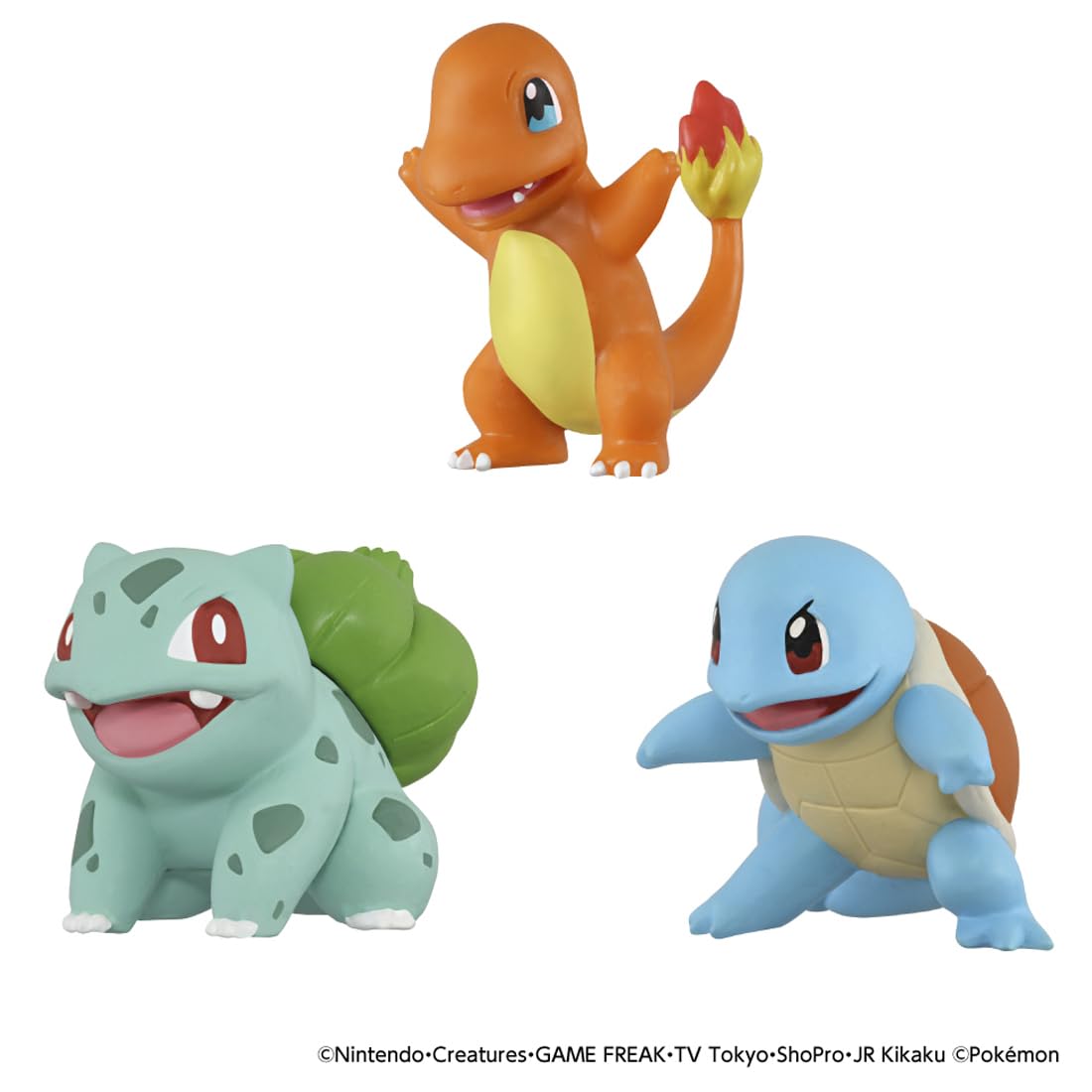 TAKARA TOMY Pokemon 30th Anniversary Monster Collection Set of 3 Kanto Region