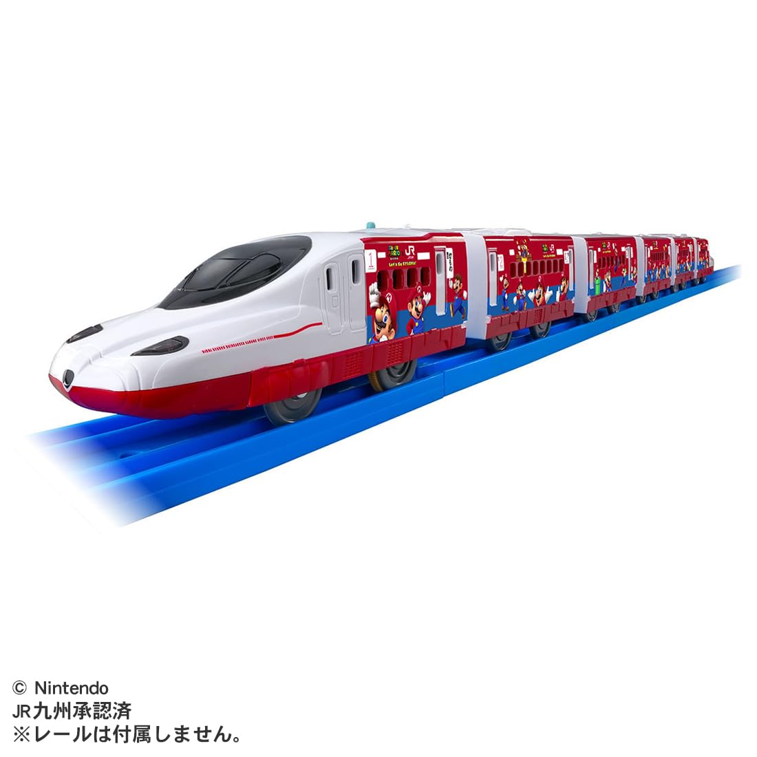 TAKARA TOMY Plarail JR Kyushu Super Mario Train West Kyushu Shinkansen Seagull Train Toy Ages 3+
