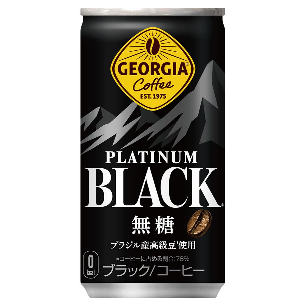 Coca-Cola Georgia Platinum Black 185g can x 30 bottles