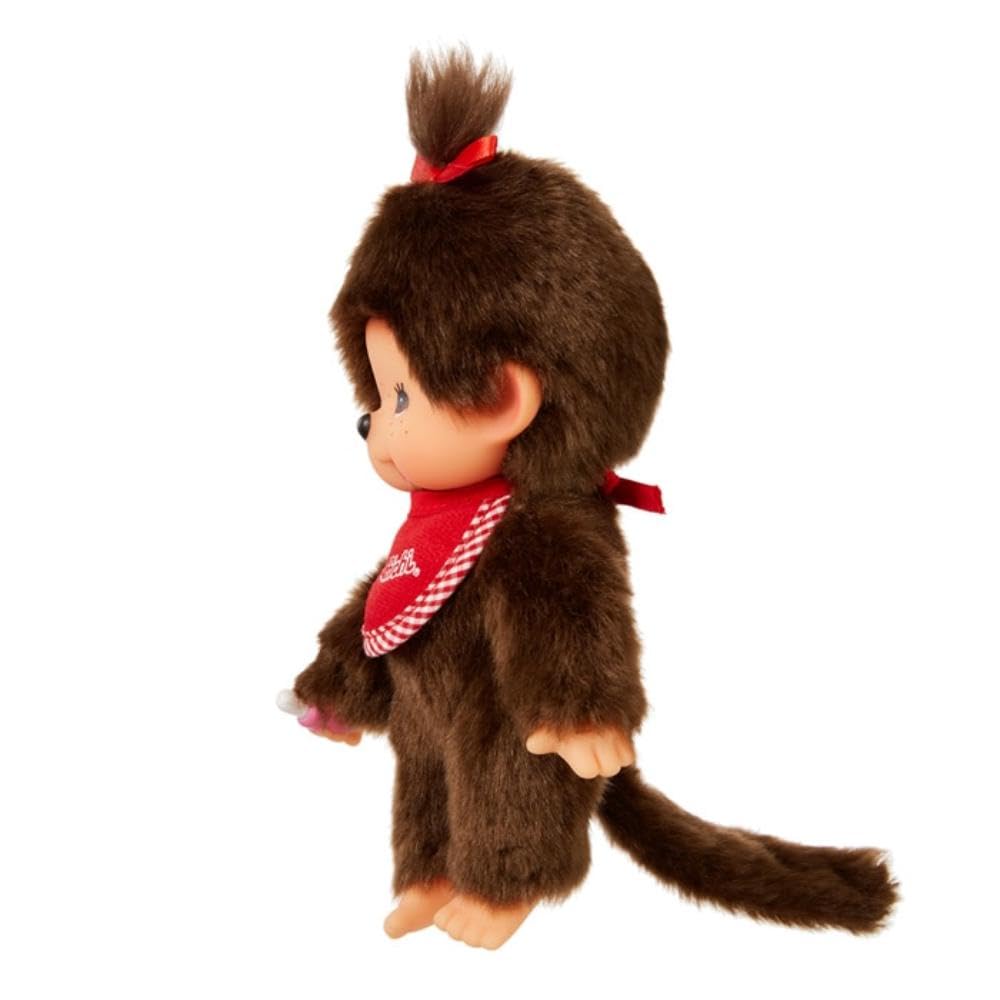 Sekiguchi Monchhichi Premium Standard S Brown Girl 251094 H21.5 x W13 x D7.5cm