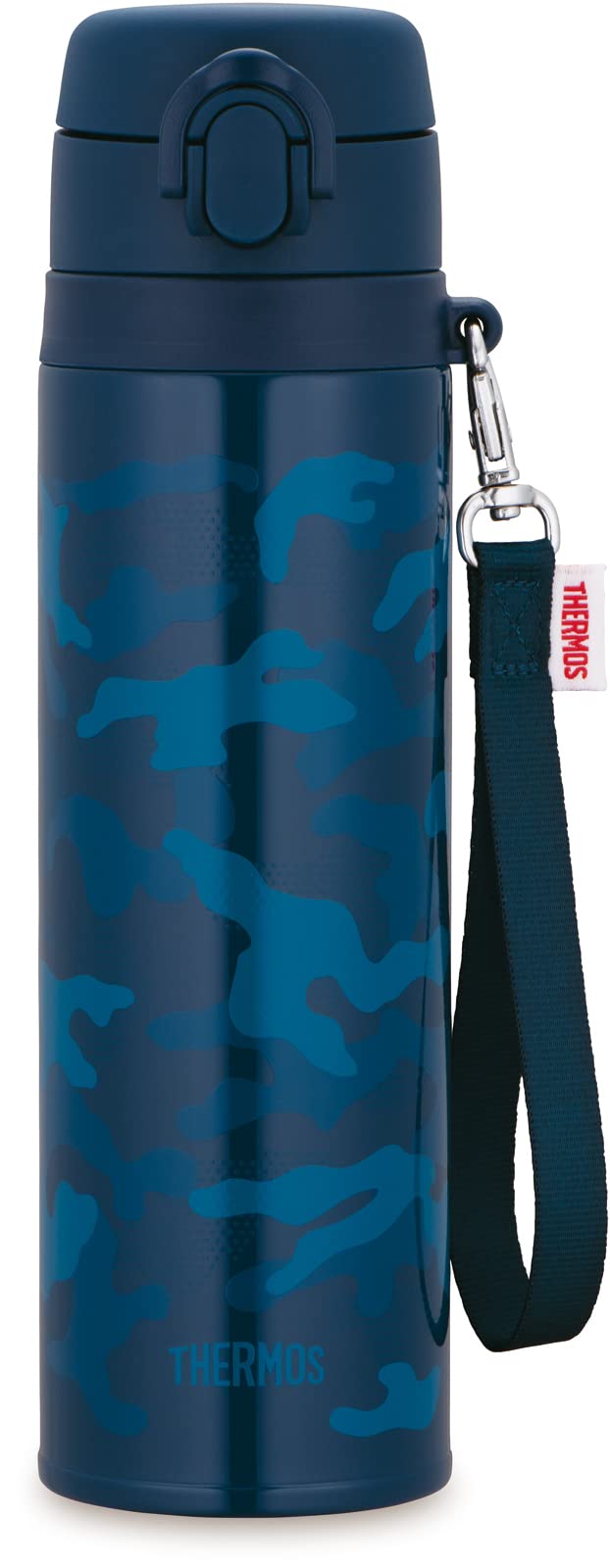 Thermos Water Bottle Vacuum Insulated Mobile Mug 550ml Navy JNT-552 NVY