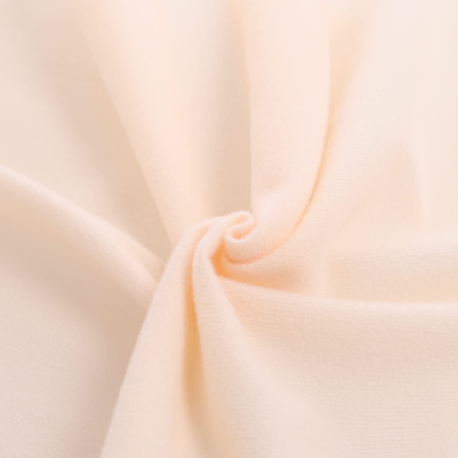KIYOHARA Oshinui Stuffed Cloth for Stuffed Animals, Width 65cm x 30cm Cut, Set of 3, WP White Peach NUIF01CS3