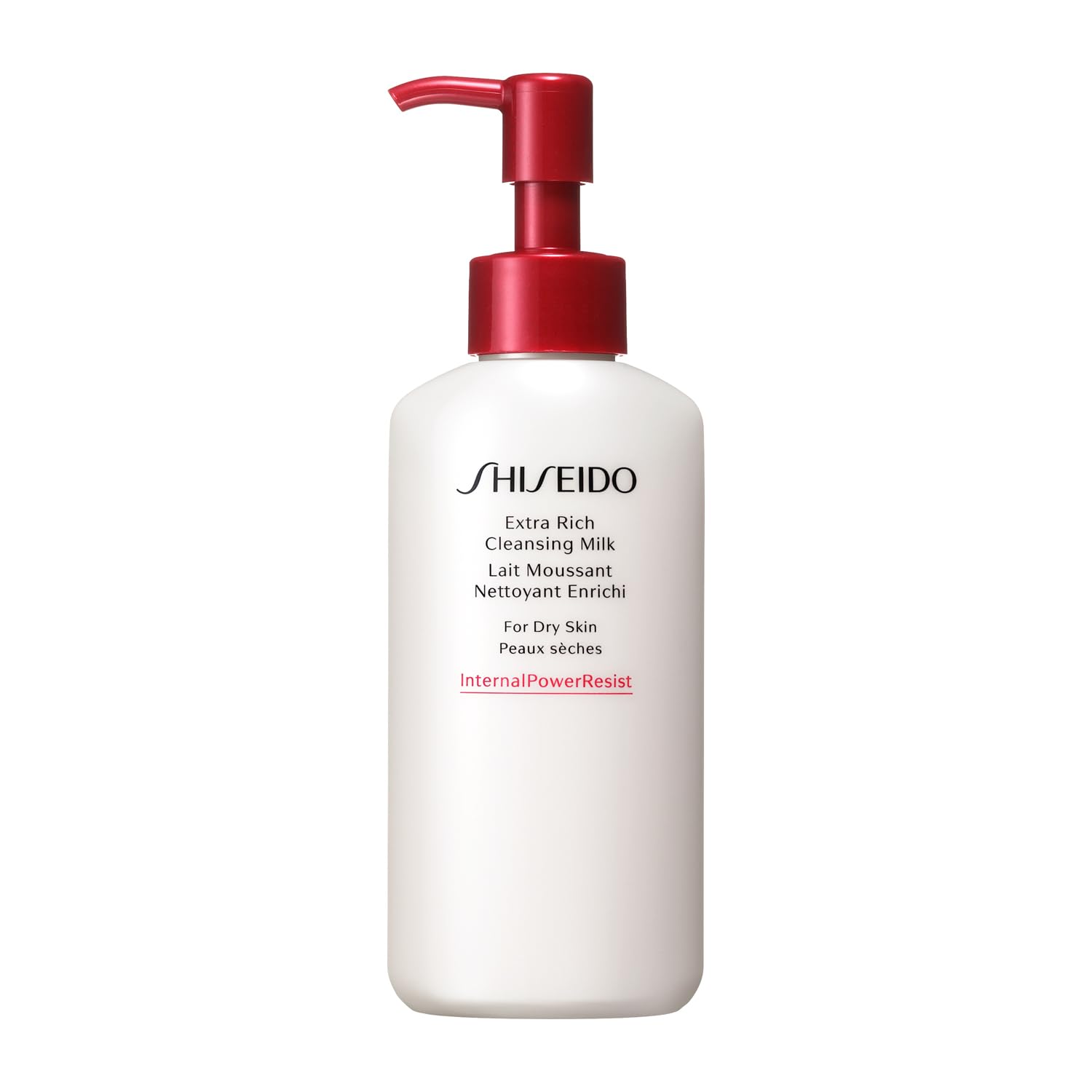 SHISEIDO 스킨 케어 엑스트라 리치 클렌징 우유 125mL | 세안 비누 | 우유 로션 | 상쾌한 그린 플로랄 향기 |