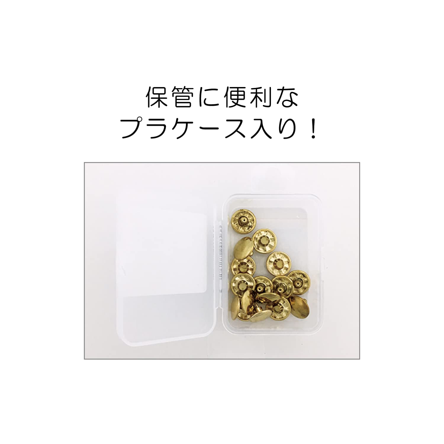 KIYOHARA Sankokko double-sided caulking, extra large, long legs, 8 pairs, diameter 13mm, Nickel SUN11-152