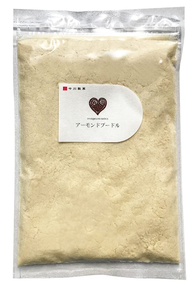 Imagawa Seika Almond Poodle (No Skin) Domestic Processed Almond Powder 100% Commercial Use (500g)