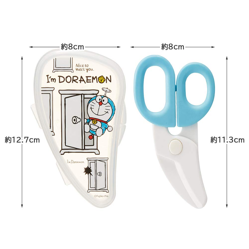 Skater Kitchen Scissors Baby Food Food Cutter I'm Doraemon Sanrio BFC1-A
