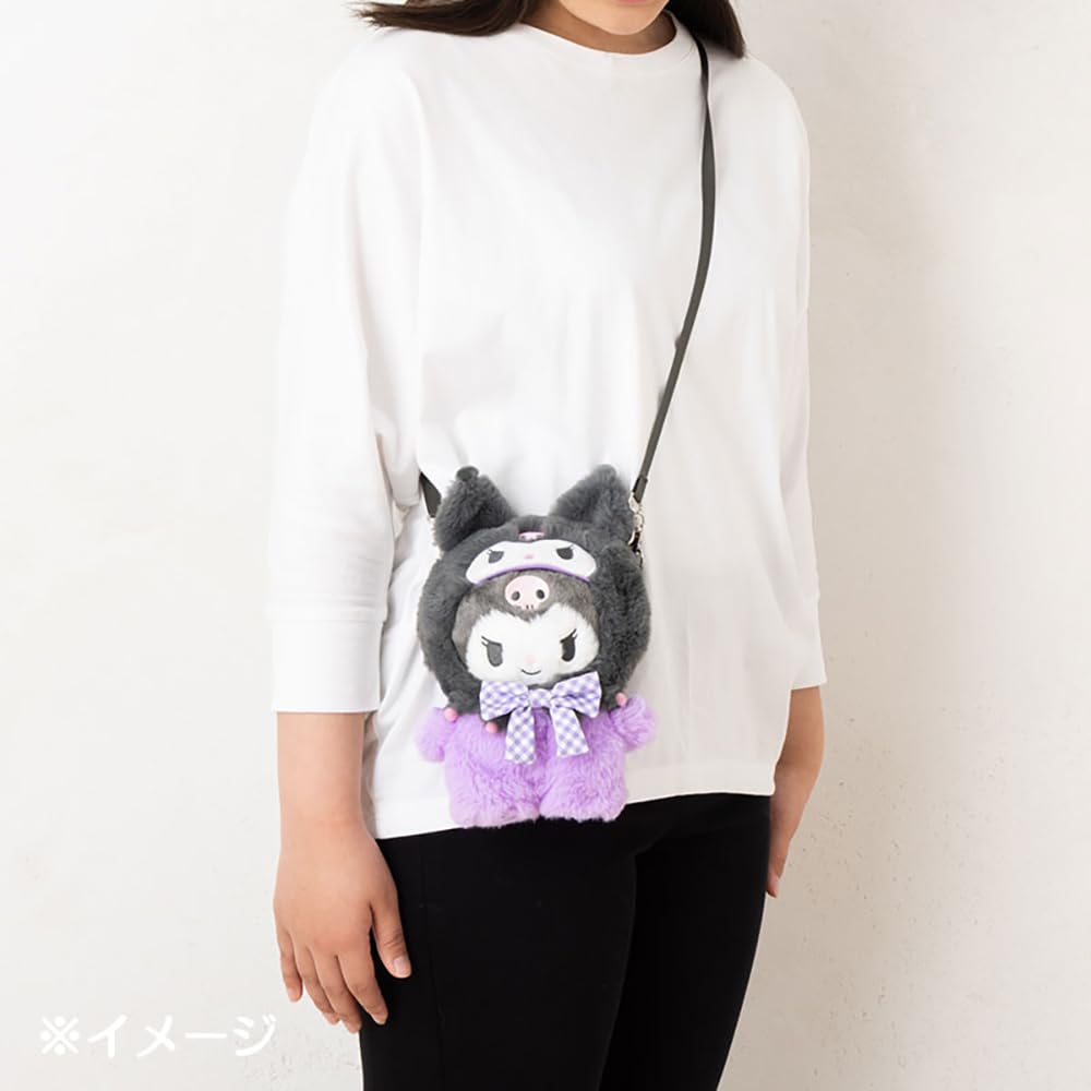 Sanrio Kisekaeo Clothes M Shoulder Pitatto Friends Kuromi Kuromi-chan Kuromi 22×15×1cm Character 100552