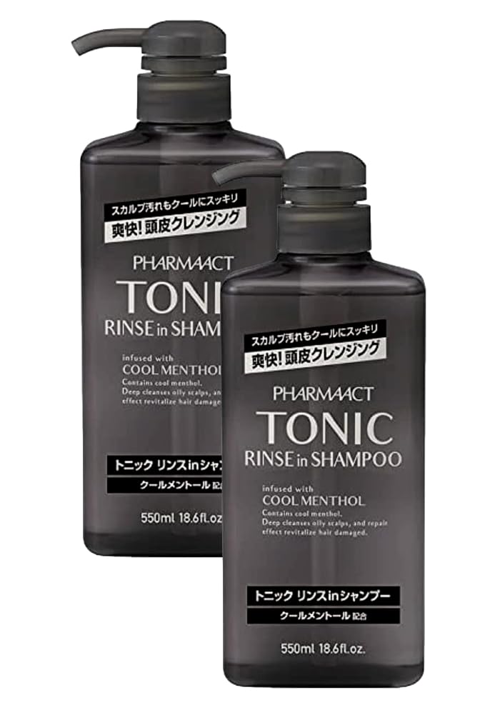 Kumano Yushi Pharma Act Cool Tonic Rinse-in Shampoo Main Item