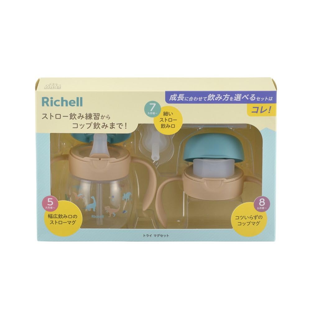 Richel Try Mug Set Green 1 piece 200ml From around 5 months