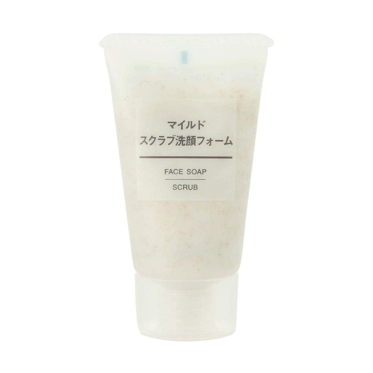 MUJI Mild Scrub Face Wash Foam Portable Face Wash 38984344