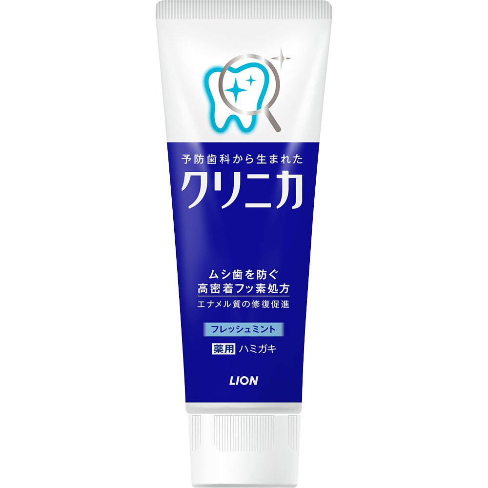 KireiKirei Clinica Toothpaste Fresh Mint Vertical Type 130G 130g (x 1)