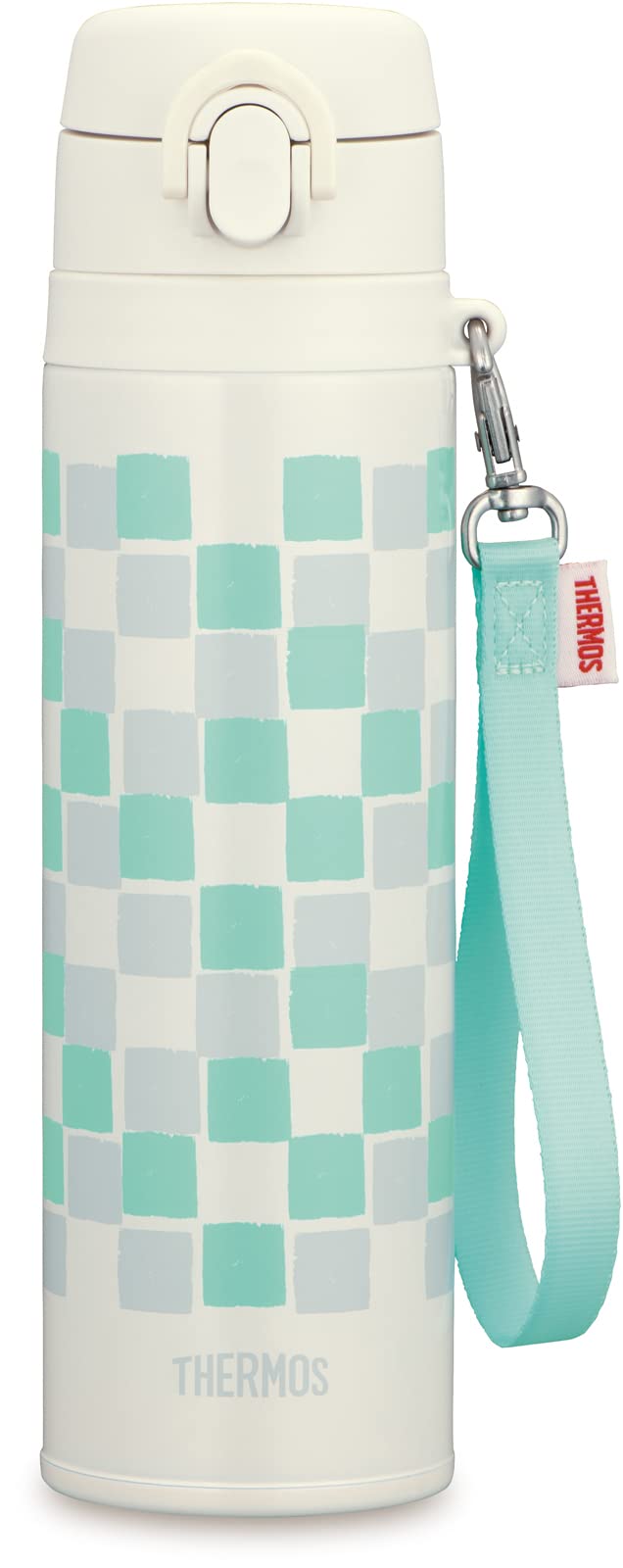Thermos Water Bottle Vacuum Insulated Mobile Mug 550ml White JNT-552 WH