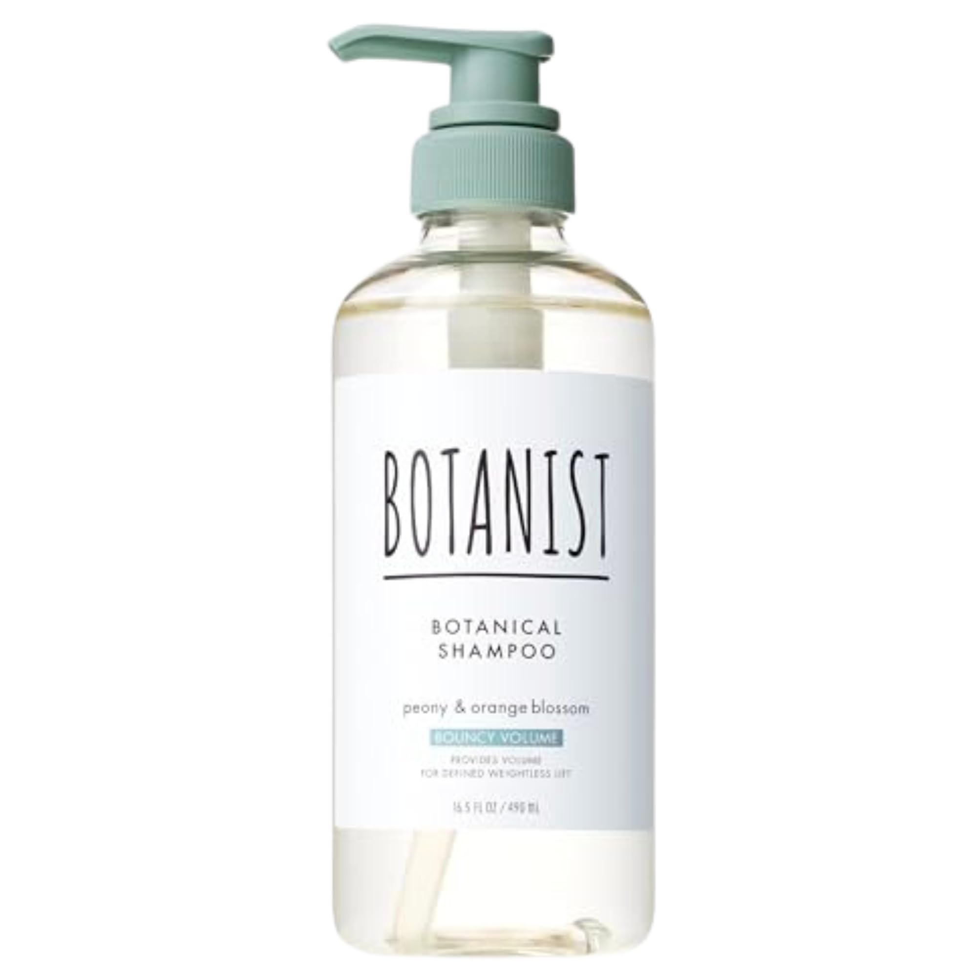 BOTANIST Botanical Shampoo [Bouncy Volume] 490mL Renewal Plant-derived Hair Care Non-Silicon Harikoshi Volume Up Finger-friendly