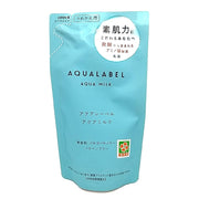 아쿠아 라벨 (AQUALABEL) 아쿠아 밀크 117mL 리필 용 유액 무 향료 알코올 프리 파라벤 프리 무착색