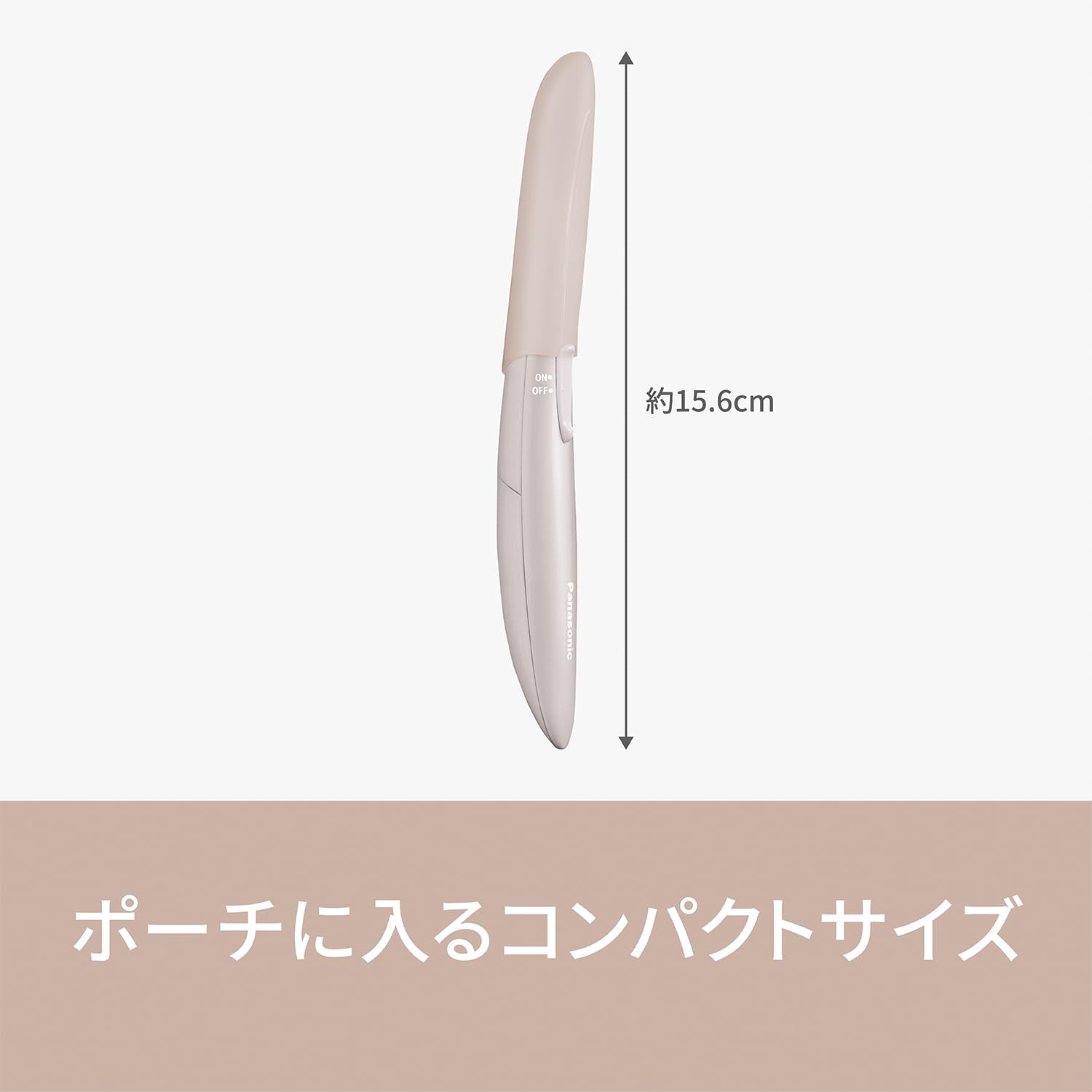 Panasonic Face Shaver Ferrier Naive Hair Battery Operated Violet ES-WF53-V