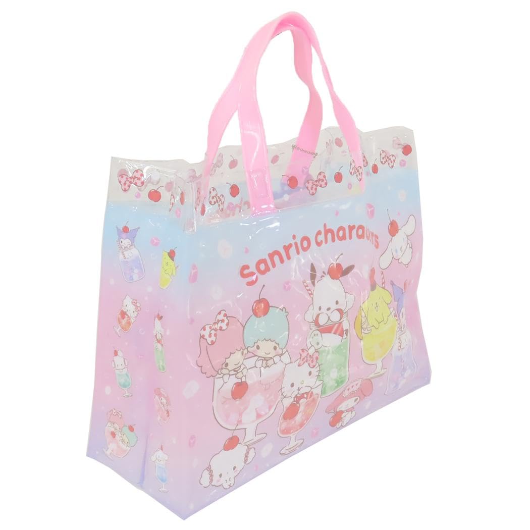 [Takanami] Túi PVC Machiari Sanrio Nhân vật màu hồng