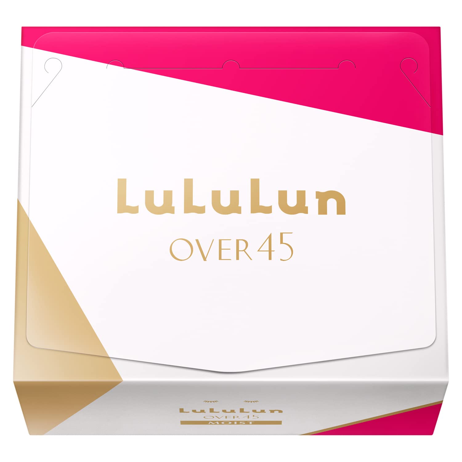 LuLuLun 루루룬 OVER45 카멜리아 핑크(모이스트) 32장입 팩 페이스팩 시트 마스크 대용량 일본제 어른 피부