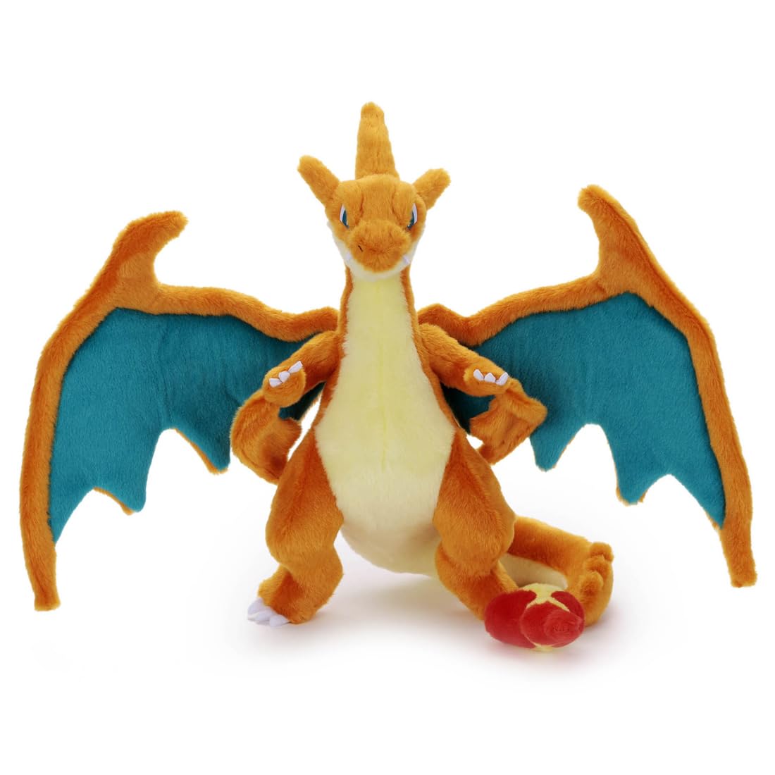 TAKARATOMY A.R.T.S Pocket Monster Pokemon Choose You! Pokemon Get Plush Mega Charizard Y Plush Toy Width Approximately 38cm