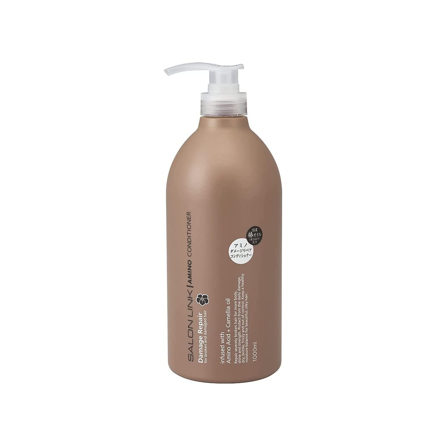 Kumano Yushi Salon Link Amino Damage Repair Tsubaki Conditioner 1000ml