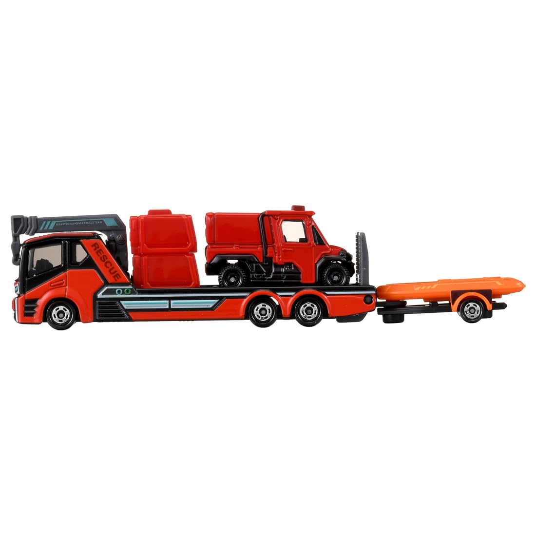 TAKARA TOMY Tomica 长型 Tomica 132 号森田小型越野消防车红色瓢虫和运输车迷你汽车玩具适合 3 岁以上