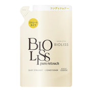 SALON STYLE (살롱 스타일) 비오리스 퓨어 레터치 으네 사라 헤어 컨디셔너 트리트먼트 리필 340mL 스트레이트 타입