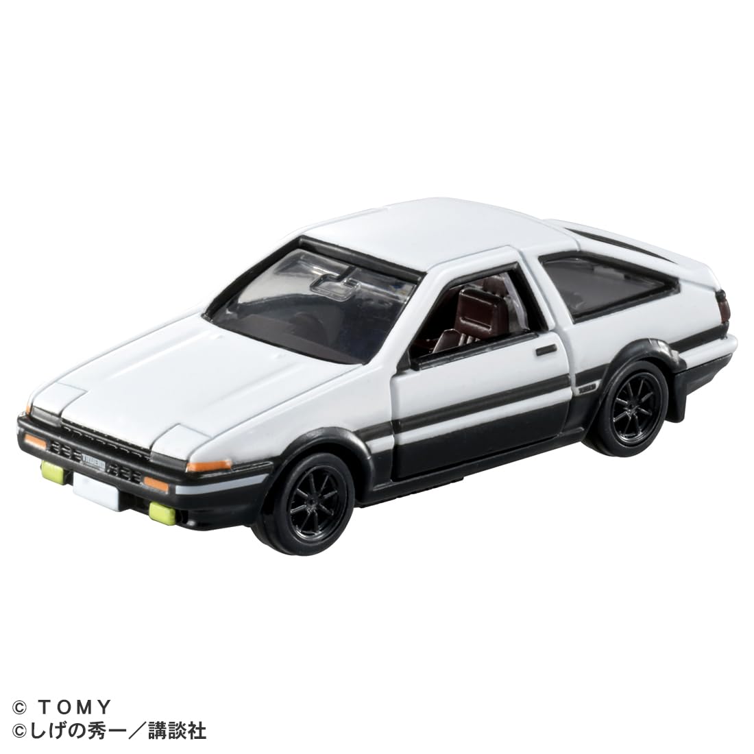 Takara Tomy Tomica Premium Unlimited 01 Initial D AE86 Trueno (Takumi Fujiwara) Mini Car Toy Ages 6+