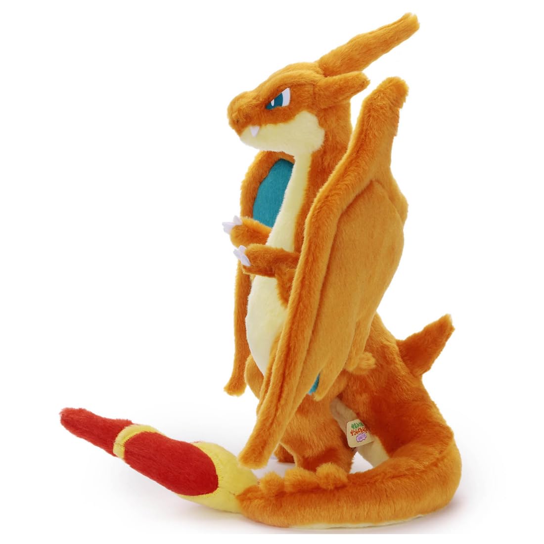 TAKARATOMY A.R.T.S Pocket Monster Pokemon Choose You! Pokemon Get Plush Mega Charizard Y Plush Toy Width Approximately 38cm