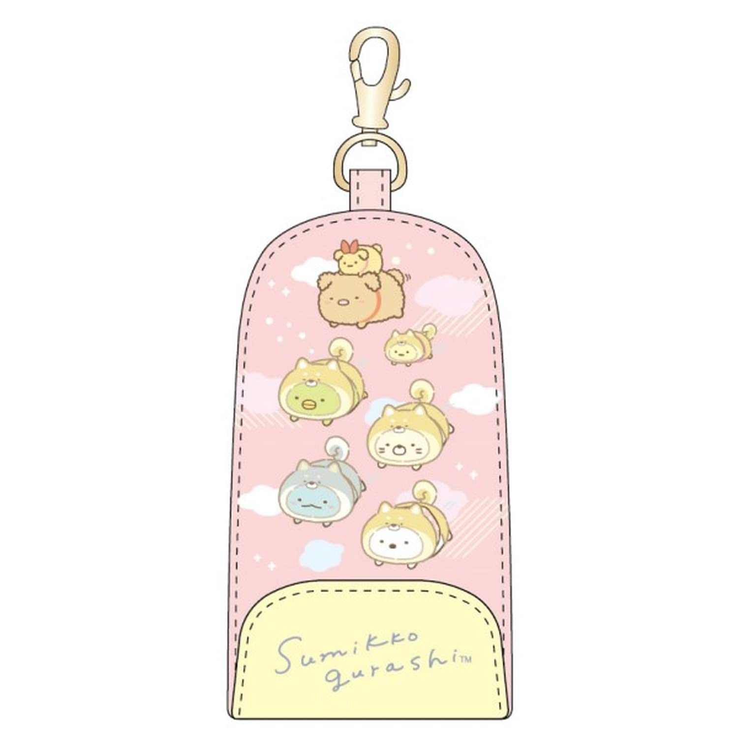K Company Reel Key Case Sumikko Gurashi Kakekko H125 x W70 x D8mm CRE2-SG-KK