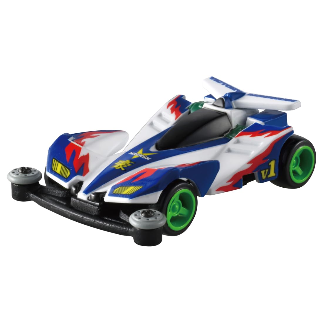 Takara Tomy Tomica Premium Unlimited Bakusou Kyoudai Let's & Go!!迷你 4WD Victory Magnum 迷你汽车玩具，适合 6 岁以上儿童