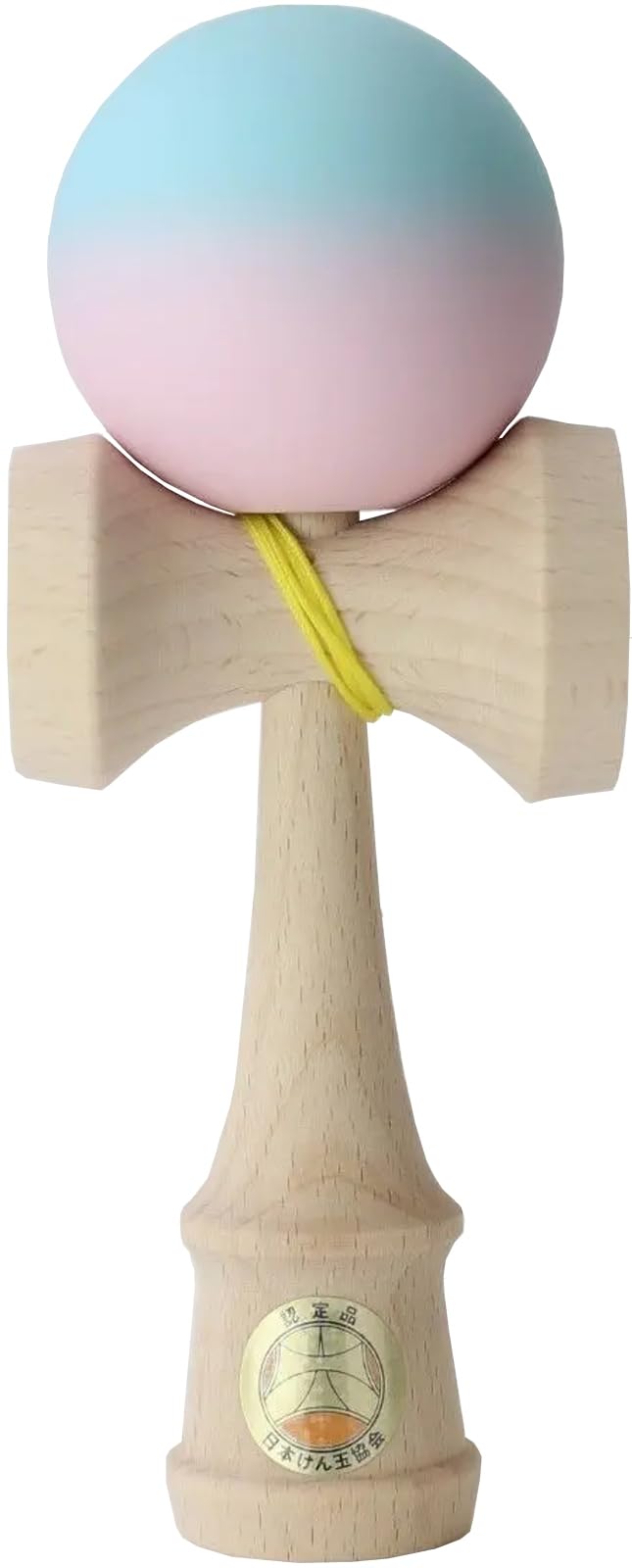 Yamagata Koubou Competition Kendama “Oozora” (Certified by Japan Kendama Association) Matte Light Blue & Pink