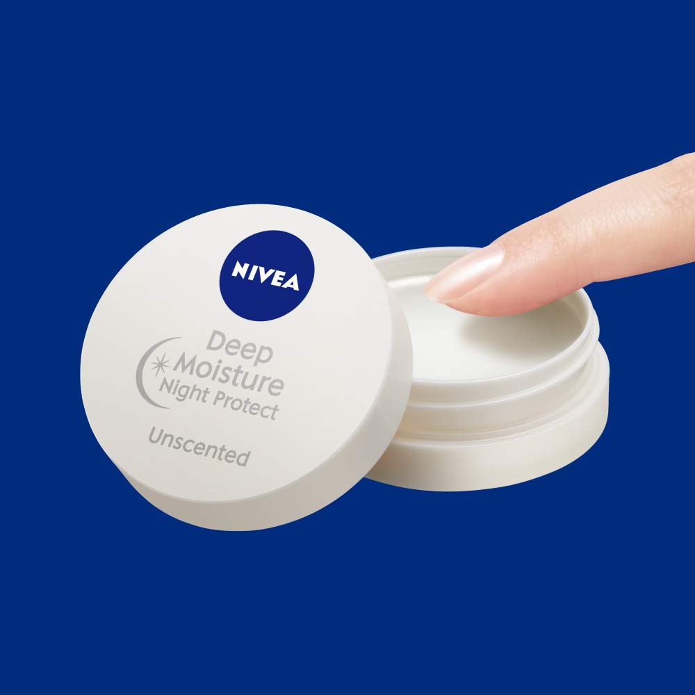 NIVEA 니베아 딥 모이스처 나이트 P 무향료 립 크림 7g
