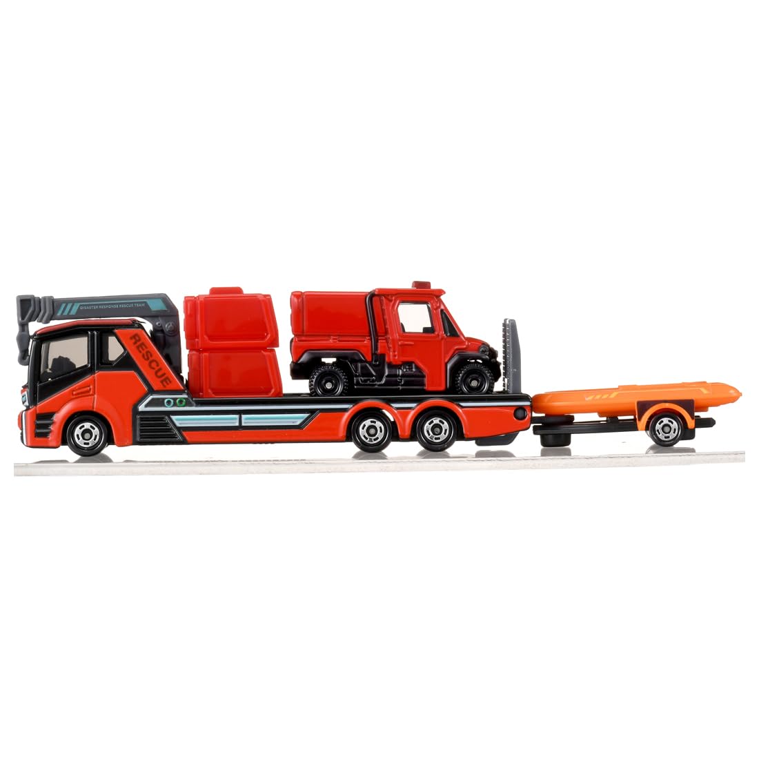 TAKARA TOMY Tomica 长型 Tomica 132 号森田小型越野消防车红色瓢虫和运输车迷你汽车玩具适合 3 岁以上