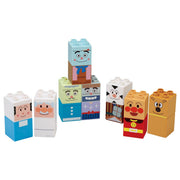 [BANDAI] BlockLabo Block Lab Anpanman and Friends Block Set Recommended for ages 1.5 and up Go for it! anpanman