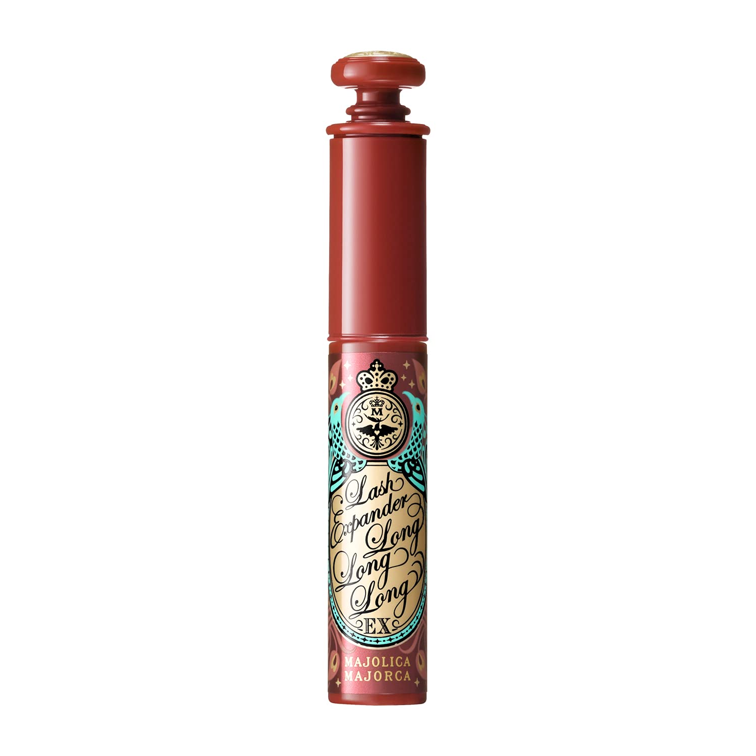 MAJOLICA MAJORCA Lash Expander Long Long Long EX RD505 Ẩm và trong Cassis Burgundy 1 cái (x 1)