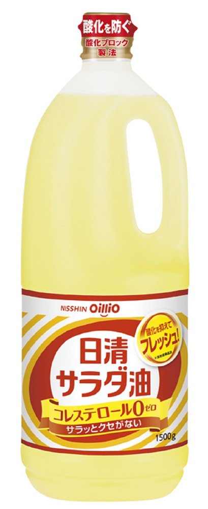 Dầu Salad Nissin Oilio Cholesterol Zero 1500g